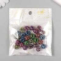 Бусины для творчества пластик "Неон. Футбольный мяч" набор 20 гр 1,1х1,1х1 см Бусины для творчества пластик "Неон. Футбольный мяч" набор 20 гр 1,1х1,1х1 см