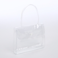 Косметичка на кнопке, цвет прозрачный Косметичка на кнопке, цвет прозрачный