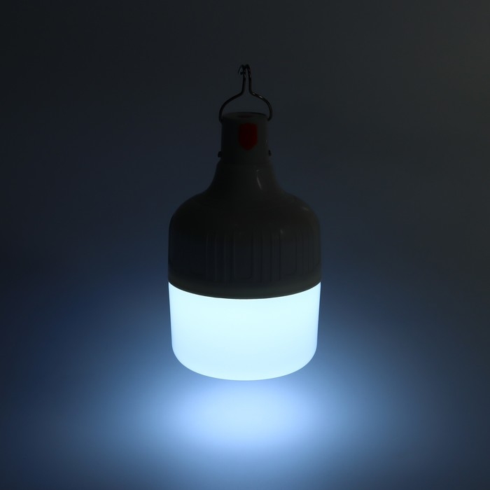 Фонарь кемпинговый аккумуляторный, 30 Вт, 2400 мАч, 2835, 3 режима