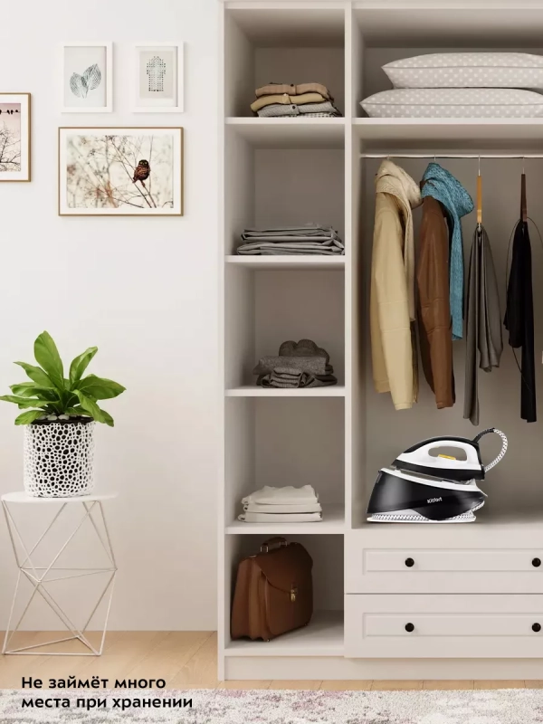 Паровая станция для глажки КТ-9142 - 2200 Вт Паровая станция для глажки КТ-9142 - 2200 Вт