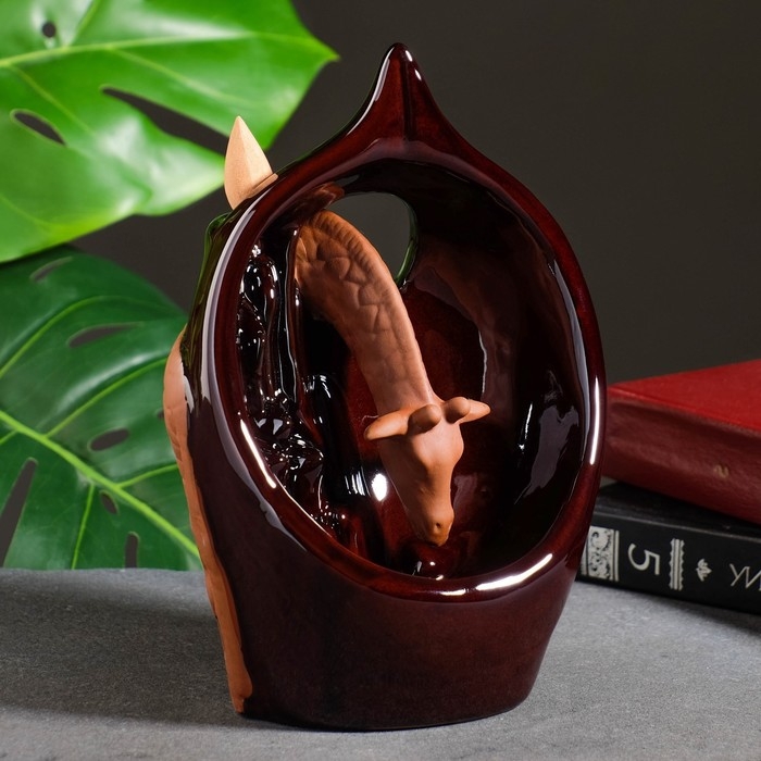 Подставка для благовоний Подставка для благовоний "Жираф на водопое" 22х13см