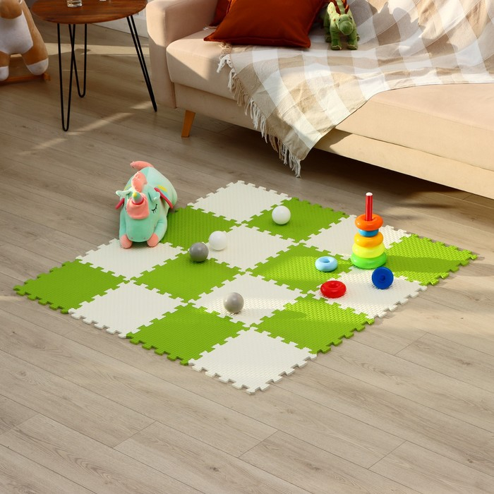 Мягкий пол универсальный, цвет салатовый Мягкий пол универсальный, цвет салатовый