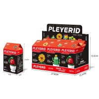 Конструктор &laquo;Цветы в горшочке&raquo;, 6 видов, МИКС