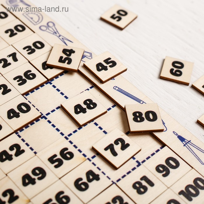 Головоломка &laquo;Таблица Пифагора&raquo;