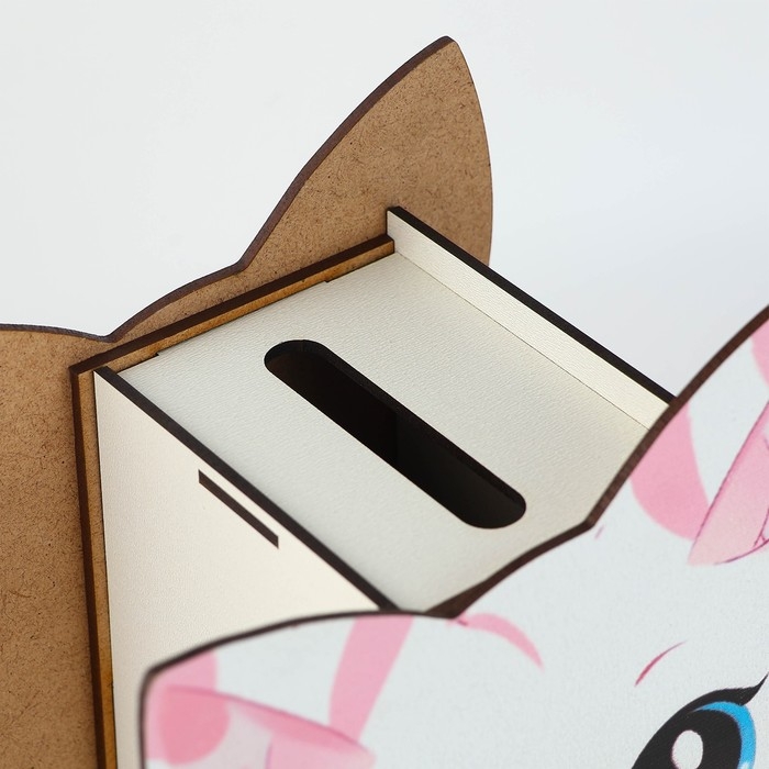 Копилка деревянная &laquo;Котик&raquo;