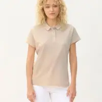 Рубашка поло женская Pacific Women, синяя (джинс), размер M