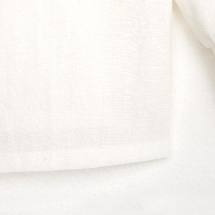 Рубашка детская KAFTAN, размер 32 (110-116 см), цвет белый