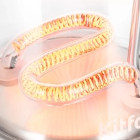 Чайник электрический стеклянный КТ-6722 - 1.2 л. - 1300 Вт Чайник электрический стеклянный КТ-6722 - 1.2 л. - 1300 Вт