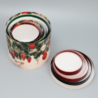 Набор подарочных коробок 5 в 1 &laquo;Классический Новый год&raquo;, 13 х 14‒19.5 х 22 см, Новый год