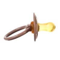 Соска - пустышка латексная классическая, от 0 мес., для детей с малым весом, цвет кофе с молоком Соска - пустышка латексная классическая, от 0 мес., для детей с малым весом, цвет кофе с молоком