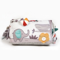 Развивающая игрушка &laquo;Подушечка Зверята&raquo;, прорезыватель, погремушка, зеркало, Крошка Я