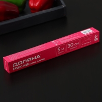 Рукав для запекания Доляна, 30 см &times; 5 м, с клипсами