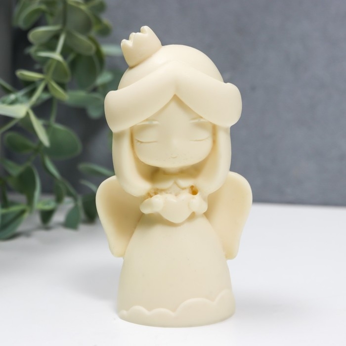 Молд силикон "Принцесса с сердечком" 9,5х5,3х3,7 см МИКС