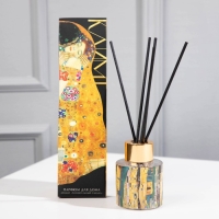 Диффузор ароматический палочки, ароматизатор для дома &laquo;Аромадиффузор: Климт&raquo;, аромат сандал, 50 мл.