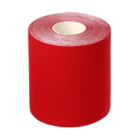 Кинезио - тейп, 7,5 см &times; 5 м, цвет красный