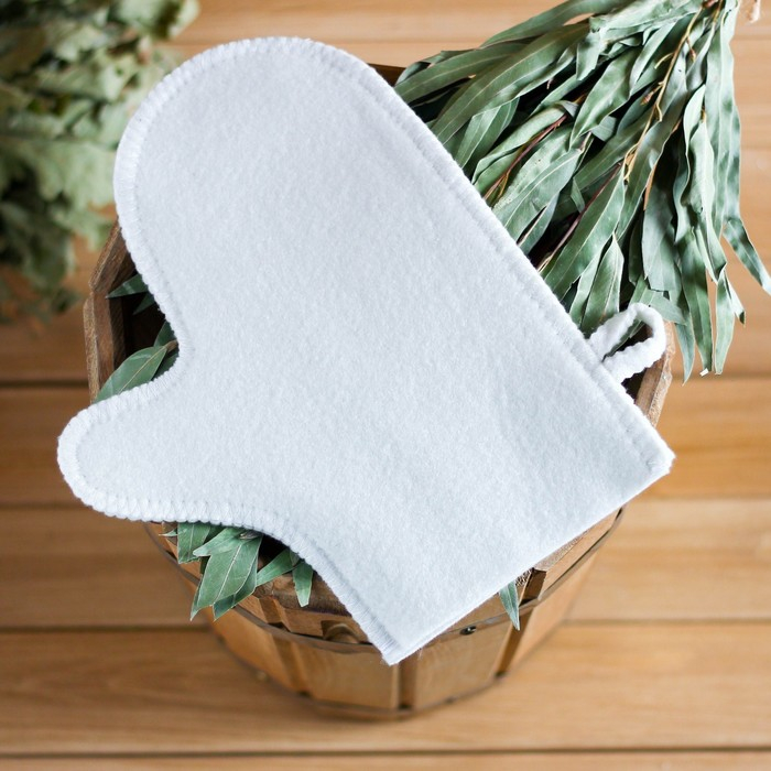 Набор для бани Набор для бани "Царица" шапка, коврик, рукавица