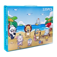 Набор для рисования Зверушки Синий Набор для рисования Зверушки Синий