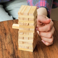 Игра настольная &laquo;Падающая башня&raquo; 13 &times; 4,5 &times; 4,5 см