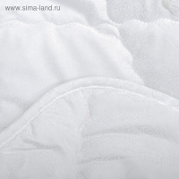 Одеяло станд. 220х205, иск. лебяжий пух, ткань глосс-сатин, полиэстер