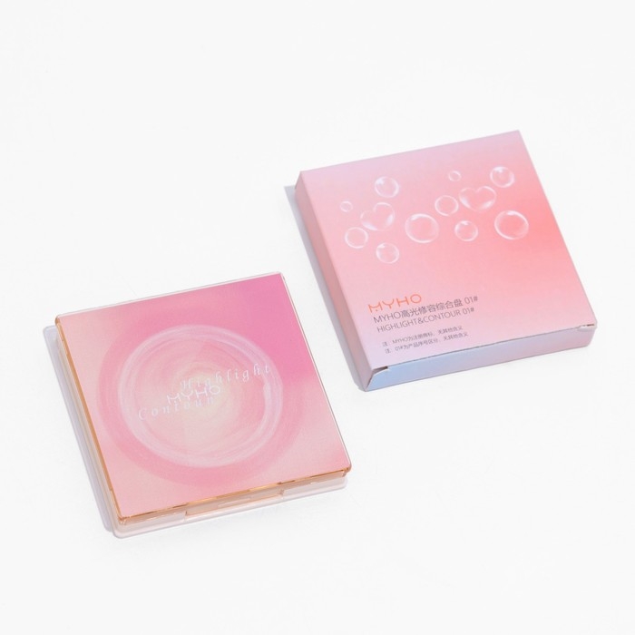 Профессиональная палетка теней MYHO Highlight, 4 цвета