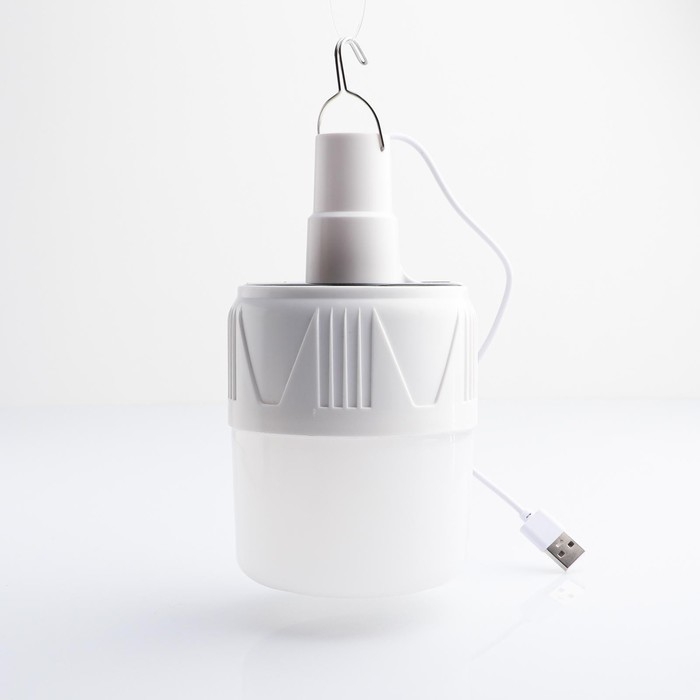 Фонарь кемпинговый аккумуляторный, 12 Вт, 1200 мАч, 24 LED, 5 режимов, 16.5 х 8.5 см Фонарь кемпинговый аккумуляторный, 12 Вт, 1200 мАч, 24 LED, 5 режимов, 16.5 х 8.5 см