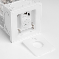 Фигура светодиодная &laquo;Новогодняя встреча&raquo;, 28.4х10.4х10.4 см, музыка, батарейки ААх3 (не в комплекте), USB, свечение тёплое белое