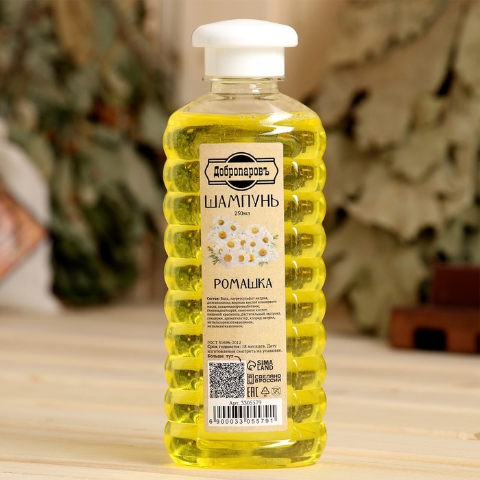 Шампунь банный Шампунь банный "Ромашка" Добропаровъ, 250мл