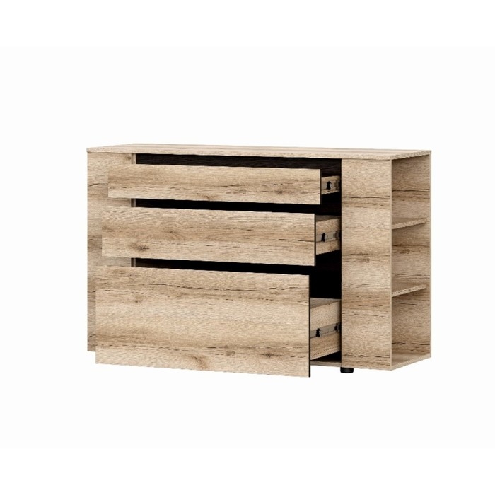 Комод Одри, 1302х430х840, Дуб делано/Венге Комод Одри, 1302х430х840, Дуб делано/Венге