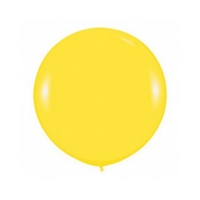 Шар латексный 36", пастель, цвет жёлтый, 1 шт.