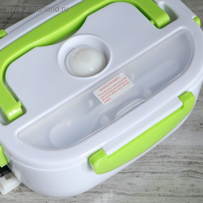 Контейнер для пищи с подогревом, 12 В, 1.5 л, 40 Вт, микс Контейнер для пищи с подогревом, 12 В, 1.5 л, 40 Вт, микс