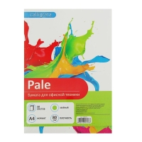 Бумага цветная А4, 50 листов Calligrata Пастель, зелёная, 80 г/м² Бумага цветная А4, 50 листов Calligrata Пастель, зелёная, 80 г/м²