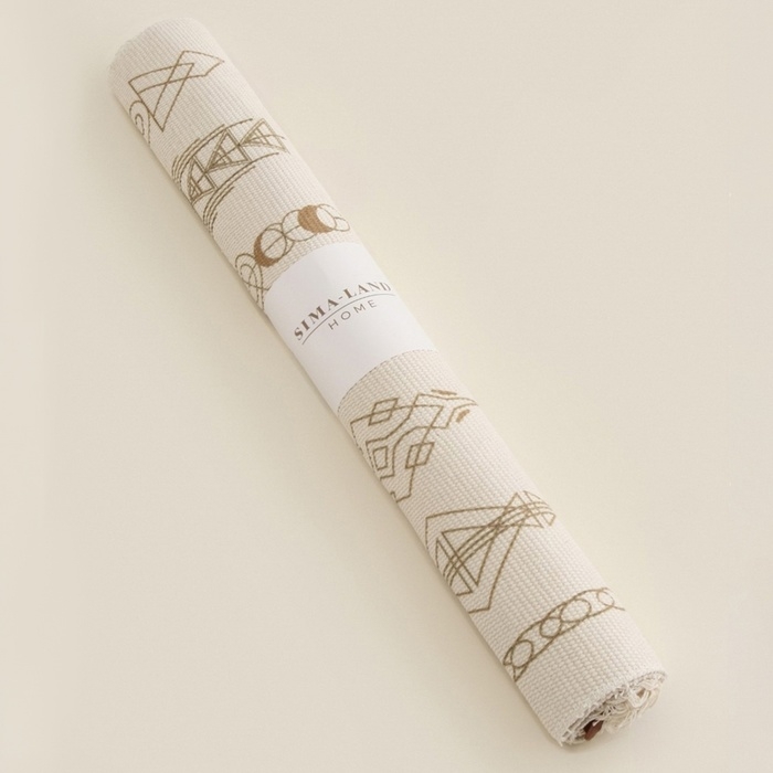 Коврик SL Home Cotton 60*150 см, 50% хл, 50% п/э Коврик SL Home Cotton 60*150 см, 50% хл, 50% п/э