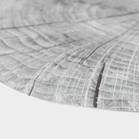 Салфетка сервировочная на стол &laquo;Спил&raquo;, 38&times;39 см, цвет серый