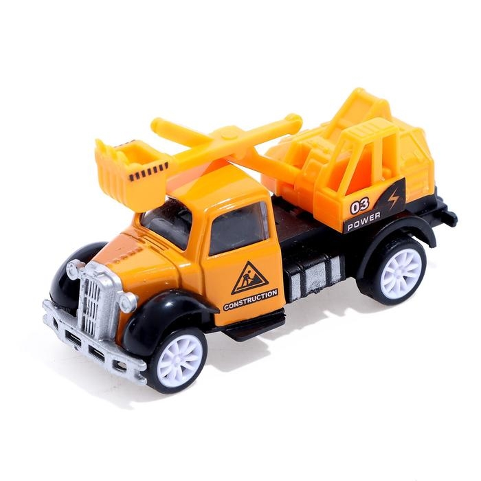 Грузовик металлический &laquo;Стройка&raquo;, инерция, МИКС