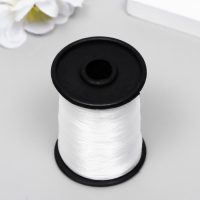 Леска для бисера 0,2 мм, 400 м, белый Леска для бисера 0,2 мм, 400 м, белый