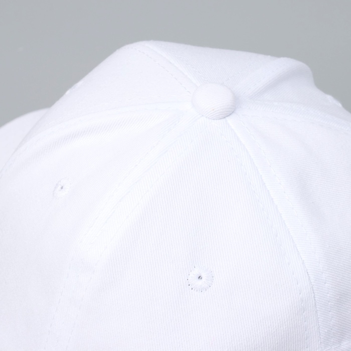 Кепка детская для девочки Summer time, цвет белый, р-р 52-54, 5-7 лет