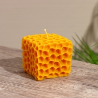 Свеча "Соты" 5х5х5 см, соевый воск МИКС Свеча "Соты" 5х5х5 см, соевый воск МИКС