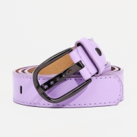 Ремень женский, ширина 2,8 см, винт, пряжка металл, цвет сиреневый Ремень женский, ширина 2,8 см, винт, пряжка металл, цвет сиреневый