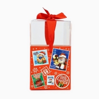 Коробка подарочная новогодняя складная &laquo;Новогодняя почта&raquo;, 7 х 12 х 7 см, Новый год