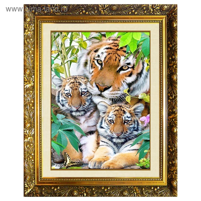 Алмазная мозаика &laquo;Забота&raquo; на подрамнике, 40 &times; 30 см, 38 цветов