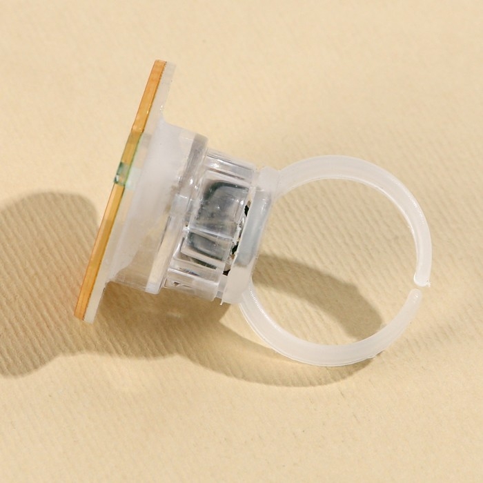 Кольцо детское с огоньком на Хэллоуин &laquo;Тыква&raquo;, безразмерное.