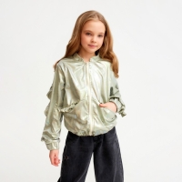 Жакет (бомбер) детский MINAKU: Casual Collection KIDS цвет зеленый, рост 122 Жакет (бомбер) детский MINAKU: Casual Collection KIDS цвет зеленый, рост 122