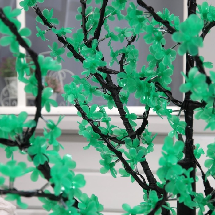 Светодиодное дерево «Баугиния» 1.5 м, 480 LED, постоянное свечение, 220 В, свечение зелёное Светодиодное дерево «Баугиния» 1.5 м, 480 LED, постоянное свечение, 220 В, свечение зелёное