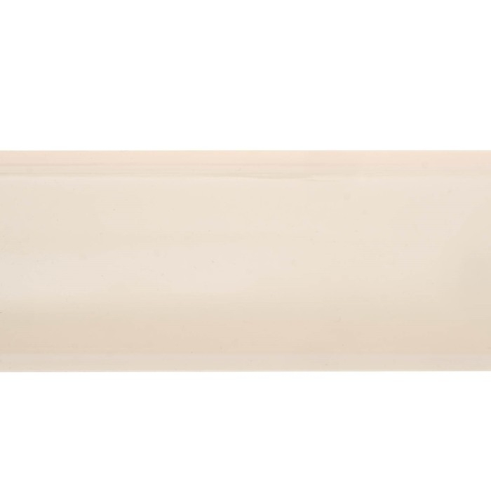 Плинтус для столешниц/ванны двусоставной "Идеал" 25х25х3000, Слоновая кость