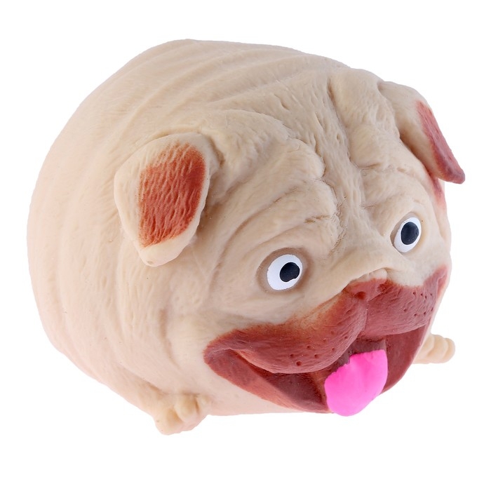 Мялка &laquo;Собачка&raquo; с пастой, цвета МИКС