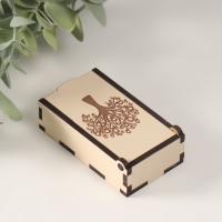 Шкатулка "Дерево" 7х4х2 см