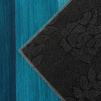 Коврик для ванной Доляна &laquo;Лазурный&raquo;, 50&times;80 см, цвет синий