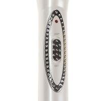 Плойка для волос Luazon LW-06, керамическая, 65 Вт, d=9 mm, 210 &deg;C, белая