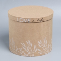 Набор коробок 5 в 1, упаковка подарочная, &laquo;Крафт&raquo;, 13 х 13,5‒19.5 х 23 см