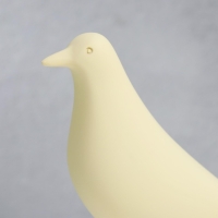 Сувенир полистоун "Птица - длинные лапки" белая 23х17 см